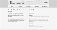 Desktop Screenshot of filmfriendlyga.com